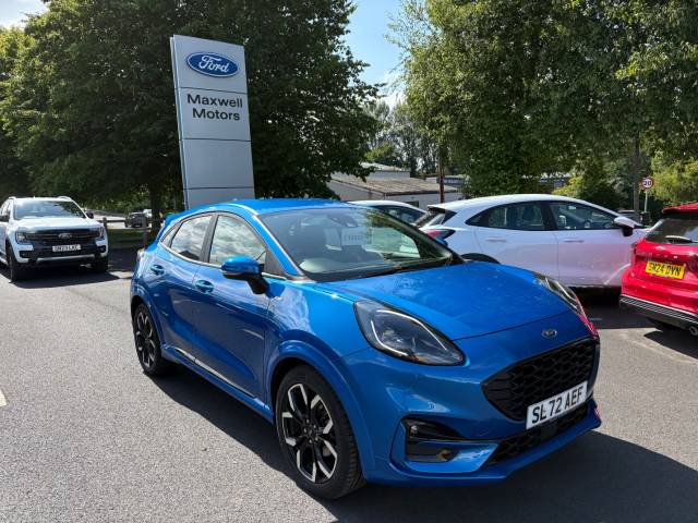 Ford Puma 1.0 EcoBoost Hybrid mHEV ST-Line X 5dr Hatchback Petrol Blue