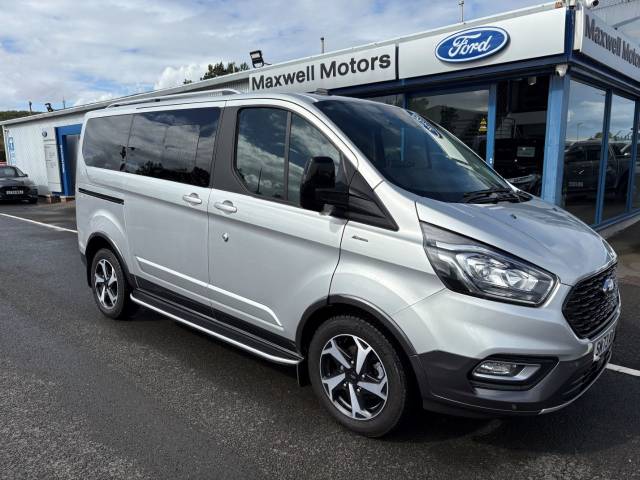 Ford Tourneo Custom Tourneo Custom 8 Seat Active 2.0 150ps 'Weekender' MPV Diesel Moondust Silver