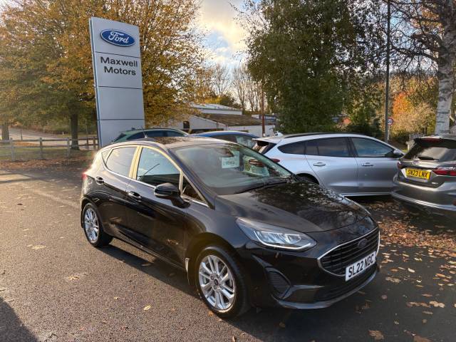 Ford Fiesta 1.0 EcoBoost Titanium 5dr Hatchback Petrol Black