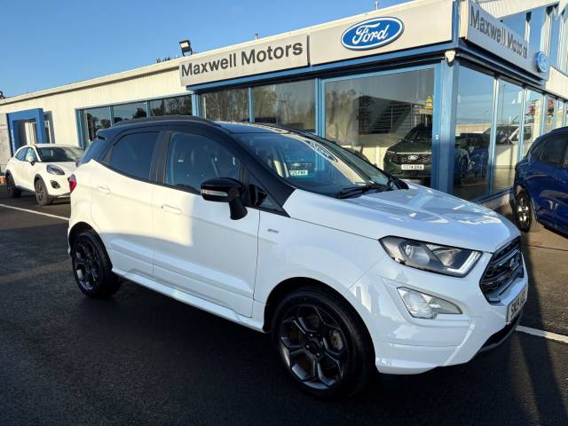 Ford Ecosport ST-Line 1.0 125 Estate Petrol Frozen White