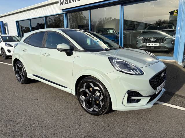 Ford Puma 1.0 125 mHEV ST-Line X - High Soec Hatchback Petrol / Electric Hybrid Cactus Grey