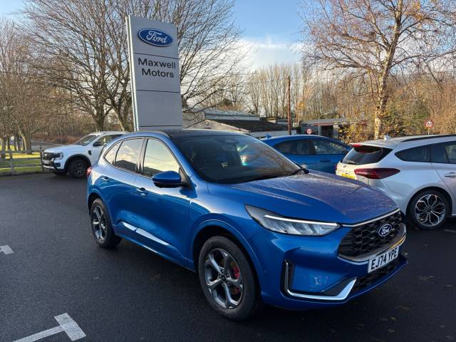 Ford Kuga 2.5 243 PHEV ST-Line - Ford Direct Hatchback Petrol / Electric Hybrid Desert Island Blue