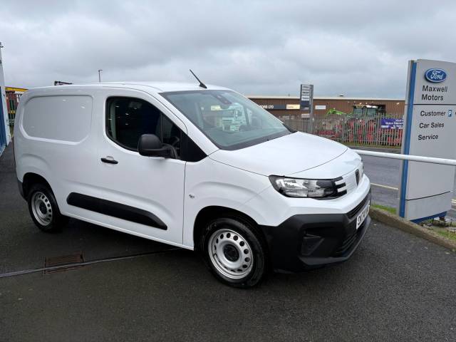 Peugeot Partner 1.5 BlueHDi 100 Professional Van Panel Van Diesel White