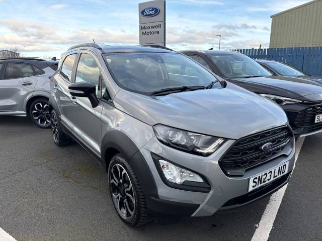 Ford Ecosport 1.0 125 Active - 1 Owner Hatchback Petrol Solar Silver