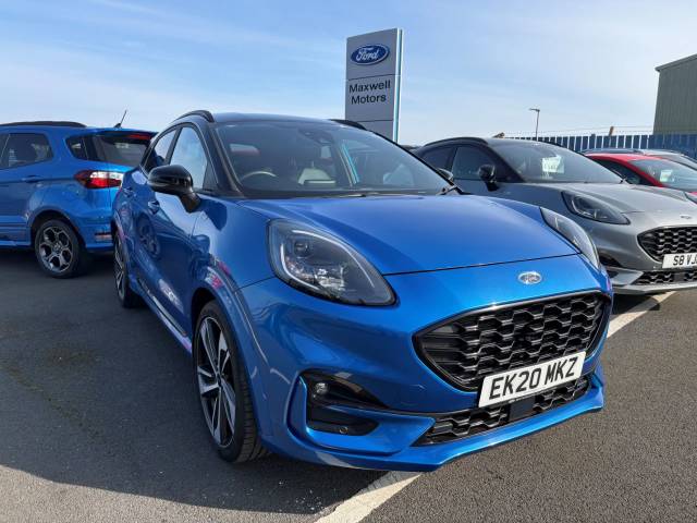 Ford Puma 1.0 mHEV 155 ST-Line X Hatchback Petrol Desert Island Blue