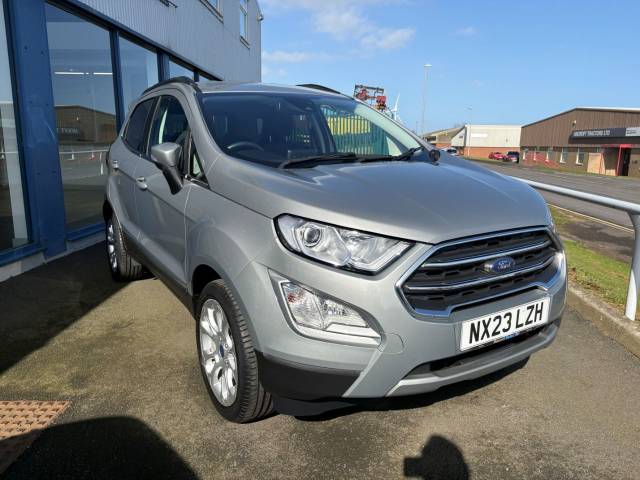 Ford Ecosport 1.0 125 Titanium X-Pack Hatchback Petrol Solar Silver