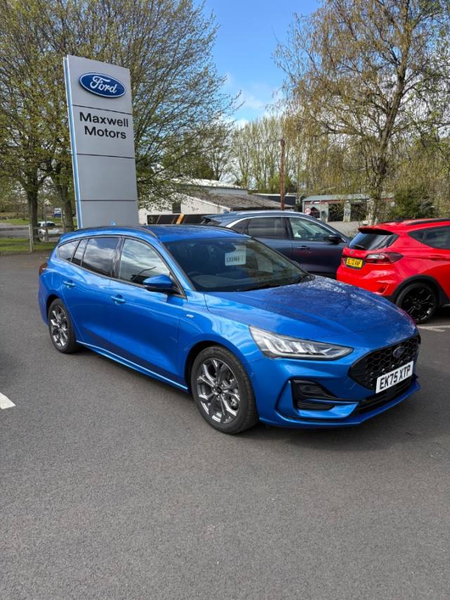 Ford Focus 1.0 EcoBoost Hybrid mHEV ST-Line 5dr (Ford Direct) Estate Petrol Blue