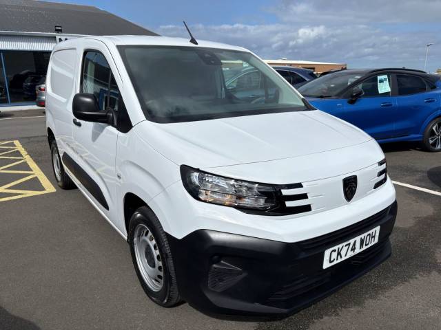 Peugeot Partner 1.5 BlueHDi 100 Professional Van Panel Van Diesel White