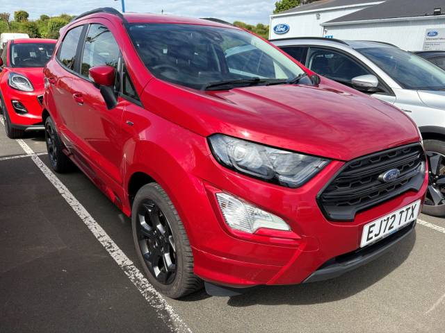 Ford Ecosport 1.0 125 ST-Line - X-Pack & Winter Pack Hatchback Petrol Fantastic Red
