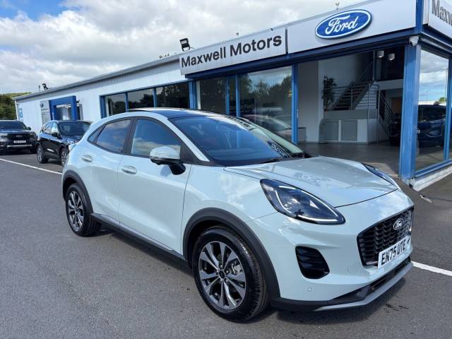 Ford Puma 1.0 125 mHEV Titanium - Delivery Mileage Hatchback Petrol Cactus Grey
