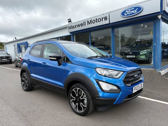 Ford Ecosport 1.0 EcoBoost 125 Active 5dr Hatchback Petrol Desert Island Blue