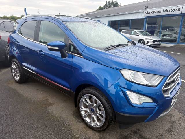 Ford Ecosport 1.0 125 Titanium - Winter Pack Hatchback Petrol Blue Lightning
