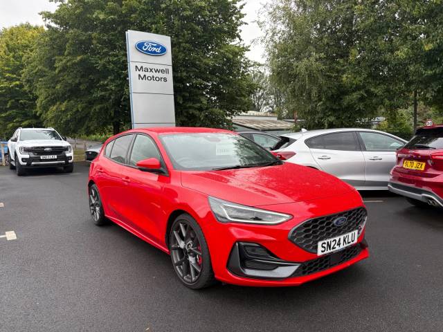 Ford Focus 2.3 EcoBoost ST 5dr Hatchback Petrol Red