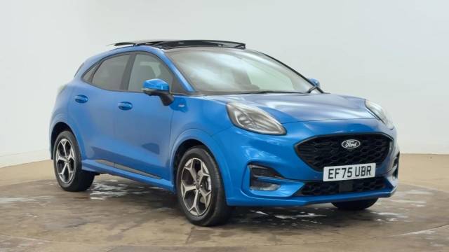 Ford Puma 1.0 125 mHEV ST-Line - Ford Direct High Spec Hatchback Petrol Digital Aqua Blue