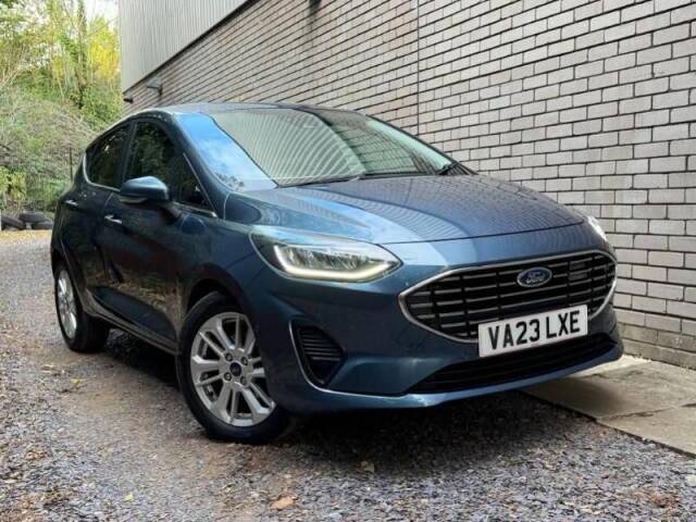 Ford Fiesta 1.0 EcoBoost Titanium 5dr Hatchback Petrol Chrome Blue
