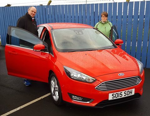 RACE RED FOCUS JUST THE REMEDY ON BLEAK DAY IN BERWICK...