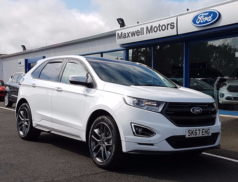 '67 PLATE FORD EDGE DEPARTS...
