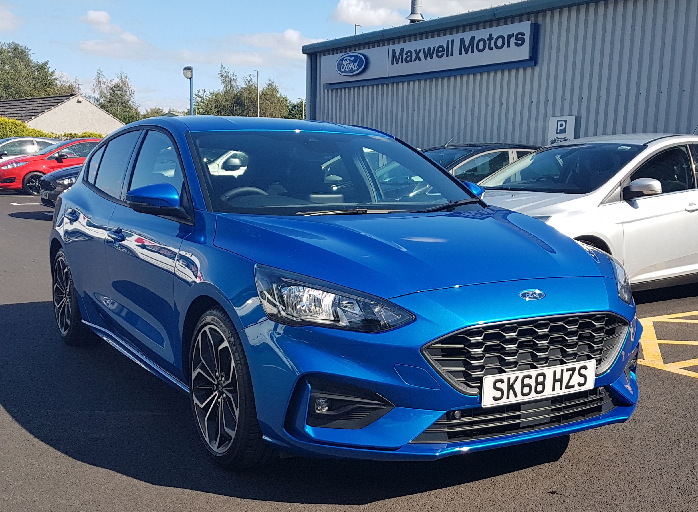 Ford Focus St Line X Chrome Blue Ford Focus Review