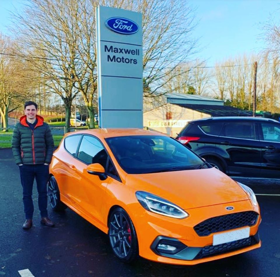 DEEP ORANGE FIESTA ST FOR JAMES!!